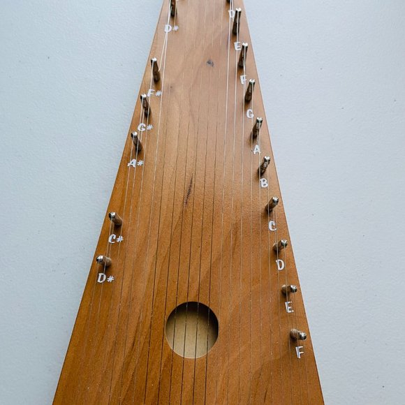 Zither Heaven Triangular Psaltery 22 Strings No BOW Musical Instrument USA - Picture 5 of 7